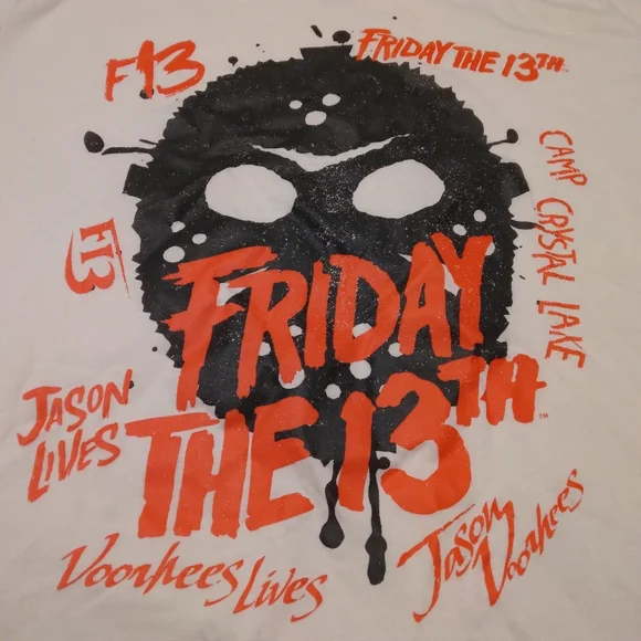 NWT Friday the 13th Jason Voorhees 2XL tshirt - Picture 2 of 4